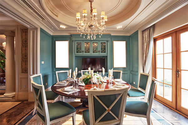 decor tips for your 5 star dining room
