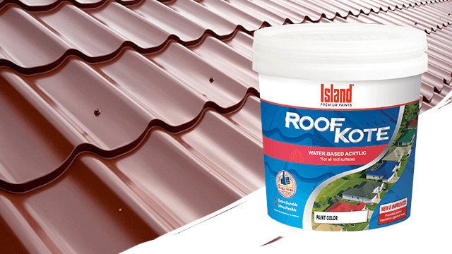 waterproof roof tile paint