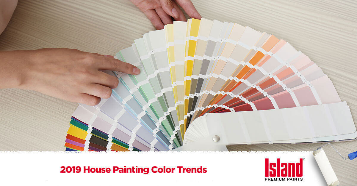 house painting color trends 2019
