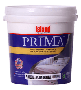 island prima acrylic emulsion clear