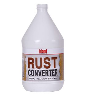 island rust converter for metal treatment and solution