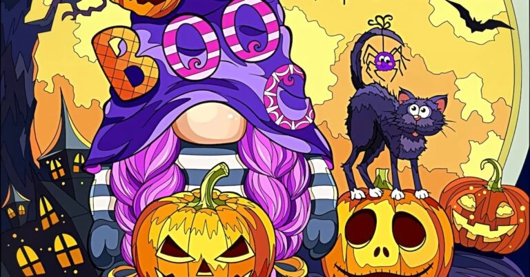 Get in the Halloween spirit with these fun and easy wall mural ideas.