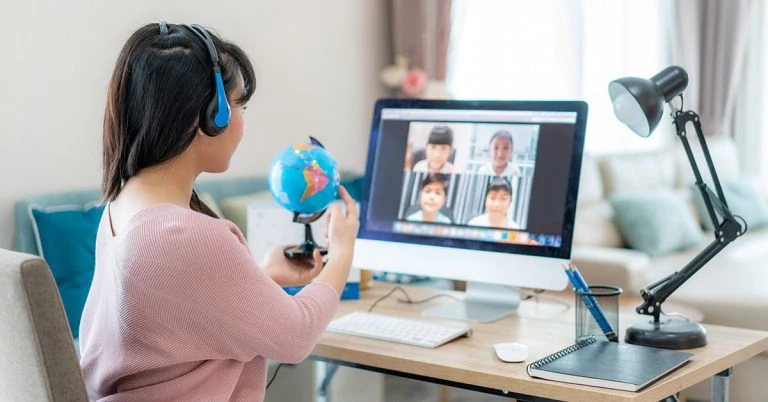 classroom designs and ideas for online learning