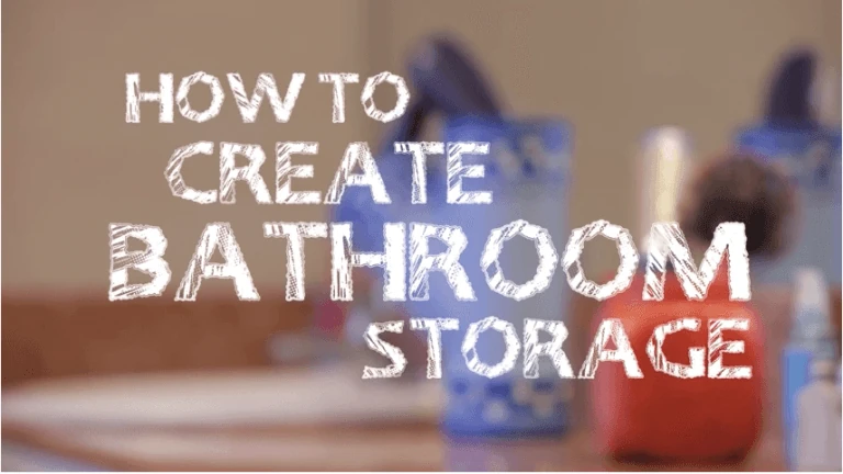 bathroom storage ideas and hacks