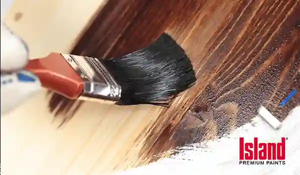 how to apply stain on wood furniture and floors
