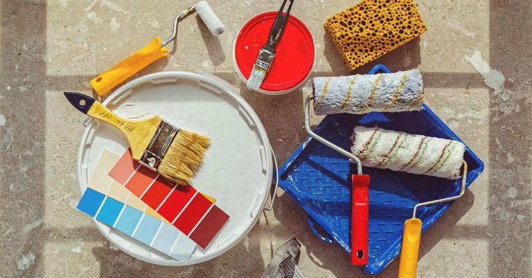 type of paints used for concrete walls