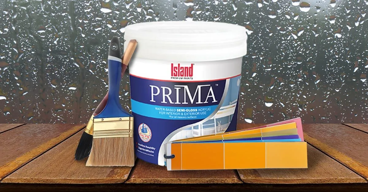 tips on painting a house during rainy season