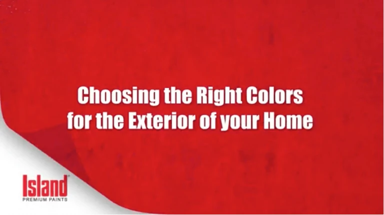 tips in choosing the right exterior paint color for your home