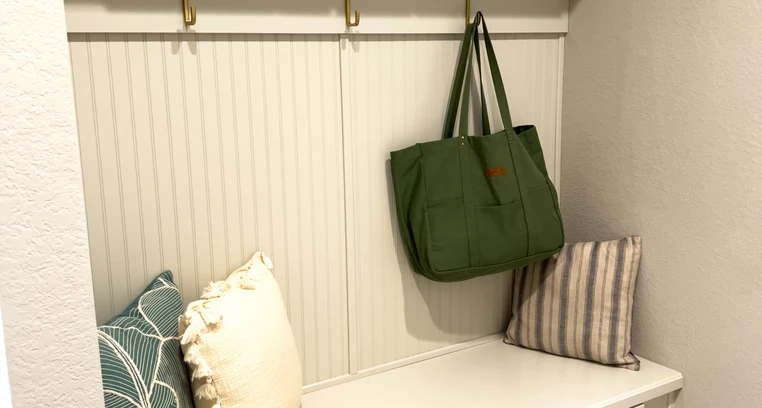 Here are tips for DIY hanging cabinets for your bedroom.